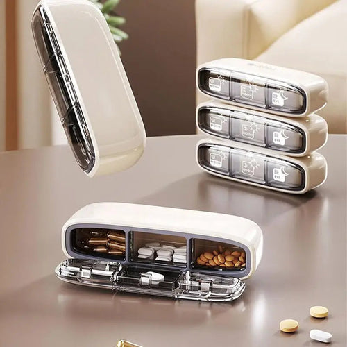 Portable Pill Dispenser Multi-Purpose Medicine Storage Organizer Daily