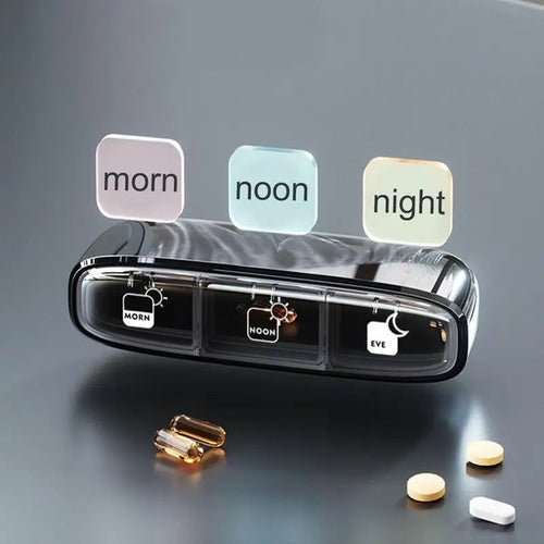 Portable Pill Dispenser Multi-Purpose Medicine Storage Organizer Daily