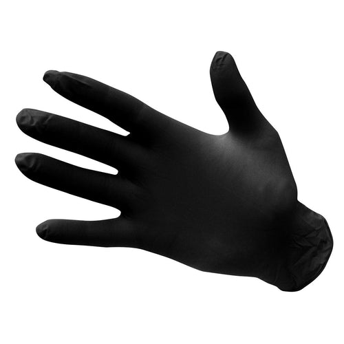 Powder-free disposable nitrile gloves (pack of 100)