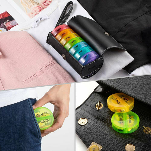 7 Days Daily Pill Box For Medicine Holder Drug Case