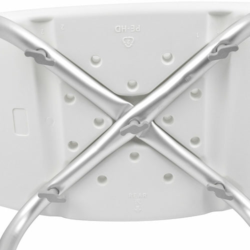 Medical Shower Chair Soft Pad Adjustable Height Bath Tub Bench Stool